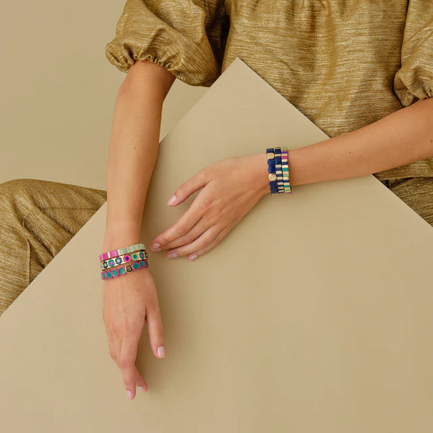 Simone À Bordeaux Bracelets - Colorline Divine
