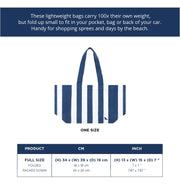 Dock & Bay Recycled Everyday Tote Bag - Whitsunday Blue