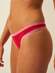 Stripe & Stare Thong Box of 4 - Sugar & Spice
