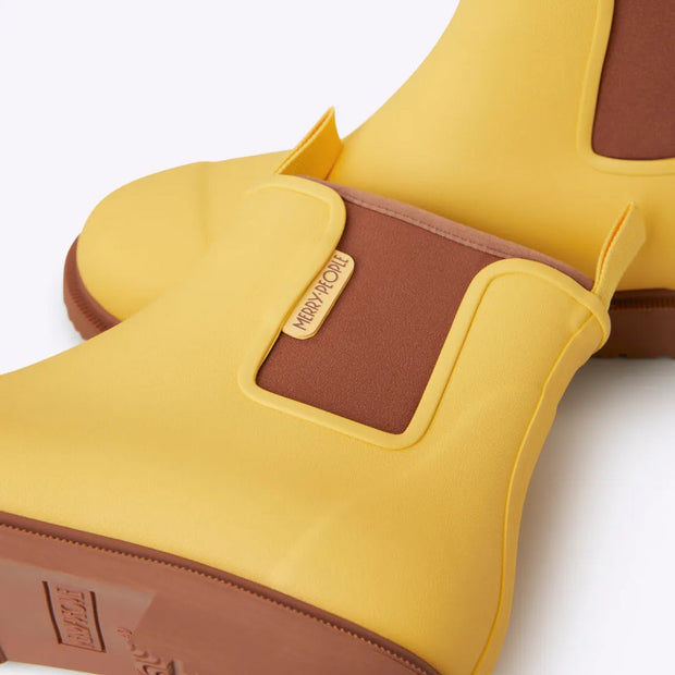Merry People Bobbi Wellington Boot - Yellow Sunflower