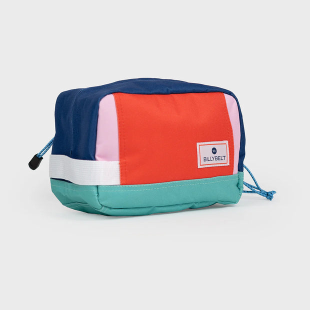 Billybelt Recycled Washbags - Red & Blue