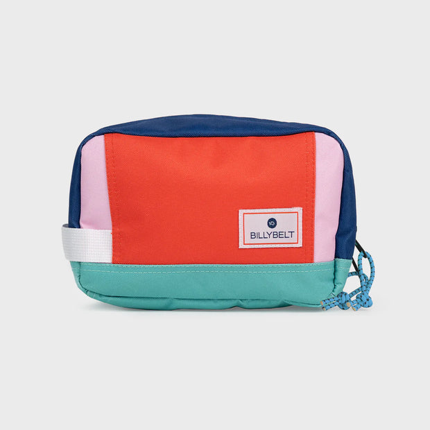 Billybelt Recycled Washbags - Red & Blue