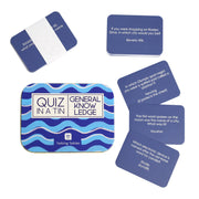 Quizzes in a Tin