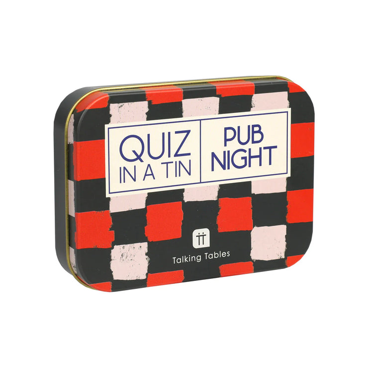 Quizzes in a Tin