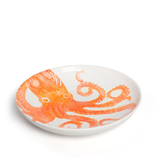 BlissHome Supper Bowl - Orange Octopus