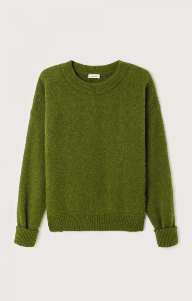 American Vintage Vitow Jumper - Pesto Green