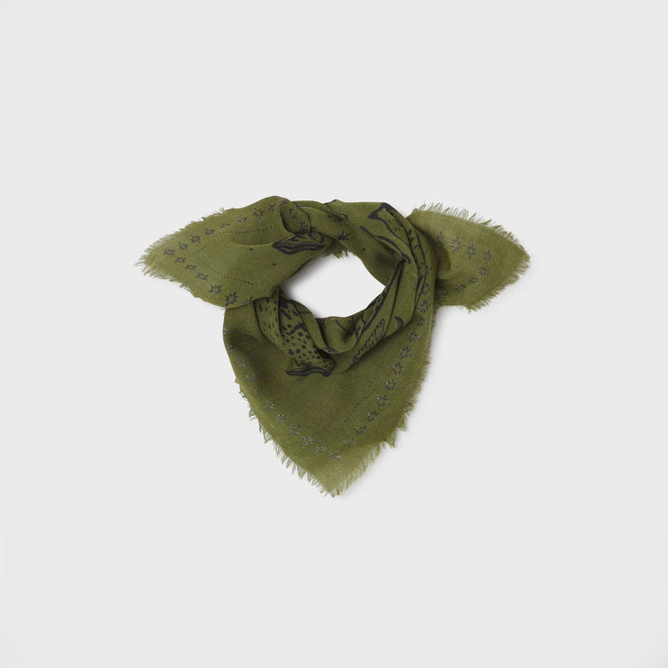 Billybelt Wool Sasha Scarf - Khaki