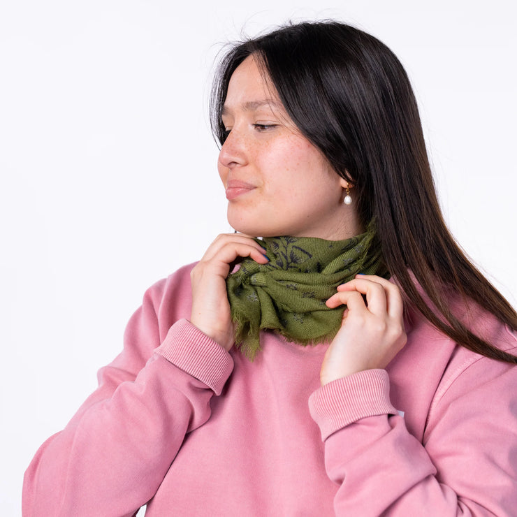 Billybelt Wool Sasha Scarf - Khaki