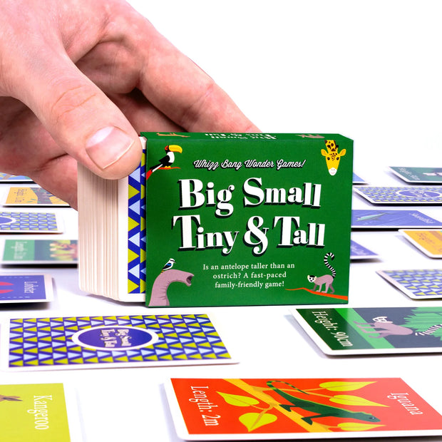 Whizz Bang Card Games - Big Small Tiny & Tall