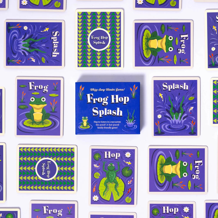 Whizz Bang Card Games - Frog Hop Splash