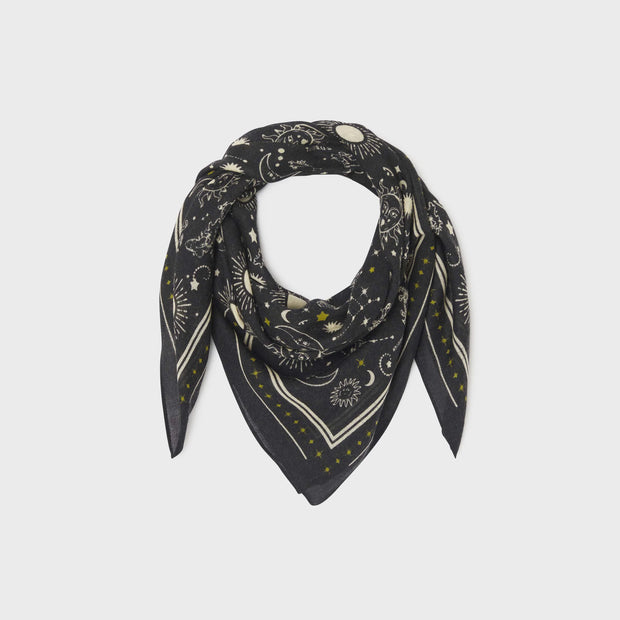 Billybelt Wool Madeleine Scarf - Black