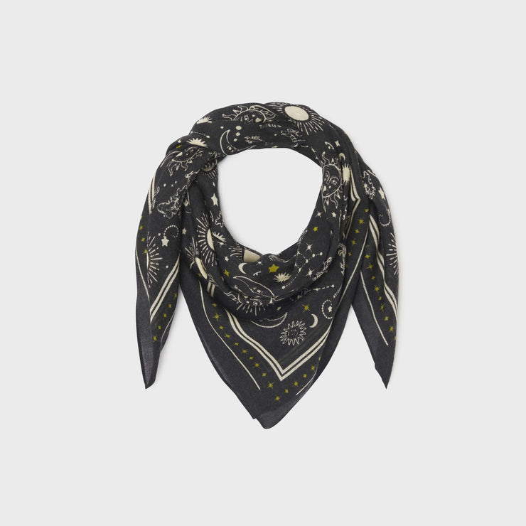 Billybelt Wool Madeleine Scarf - Black
