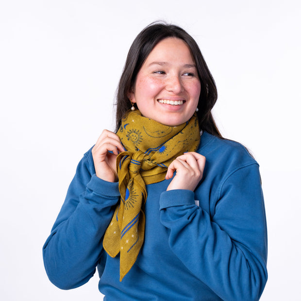 Billybelt Wool Madeleine Scarf - Olive