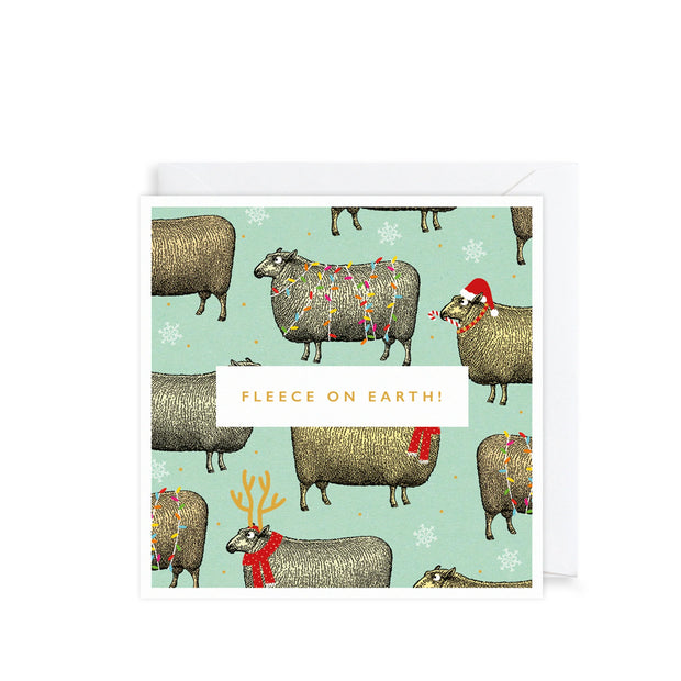 Charity Christmas Cards Set of 6 - Fleece On Earth