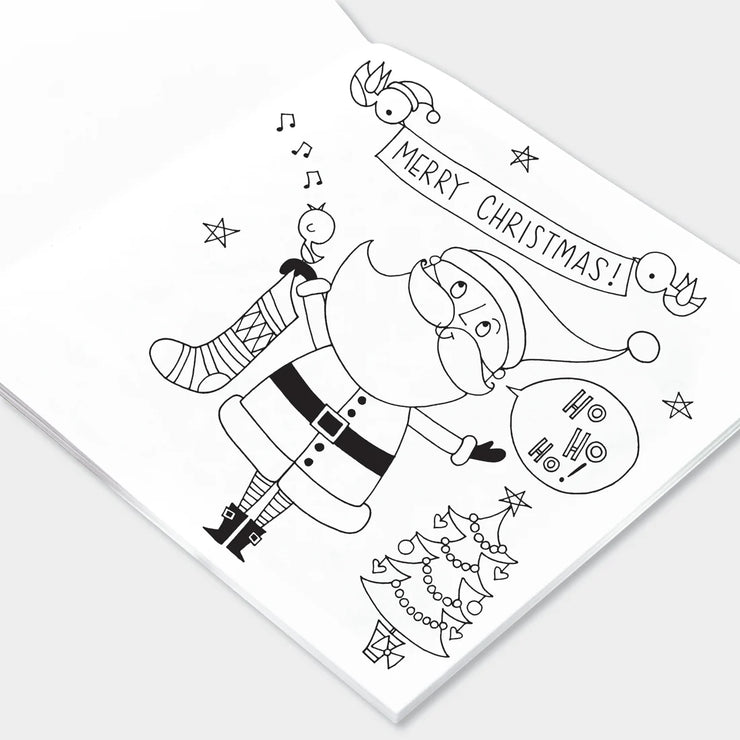 Christmas Colouring Book - Santa