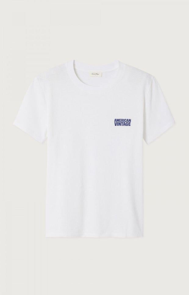 American Vintage White Ykobow Tee