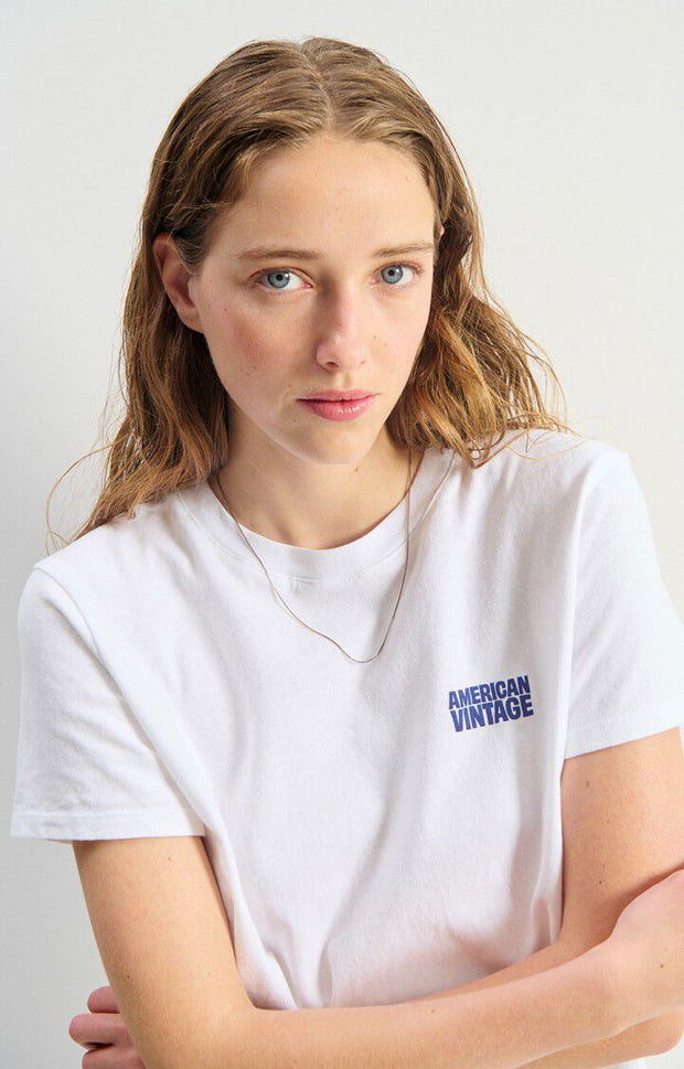 American Vintage White Ykobow Tee