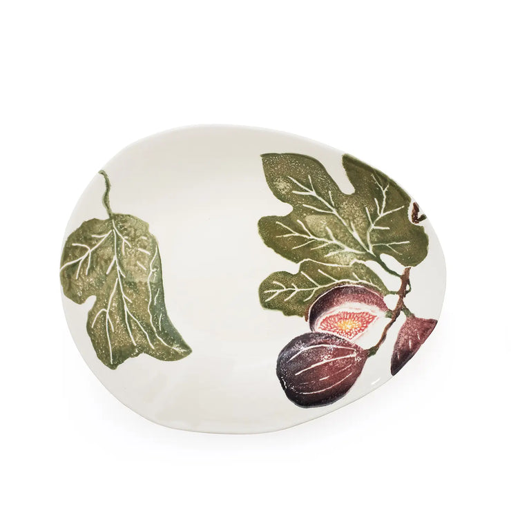 BlissHome Oblong Oval Bowl - Fig