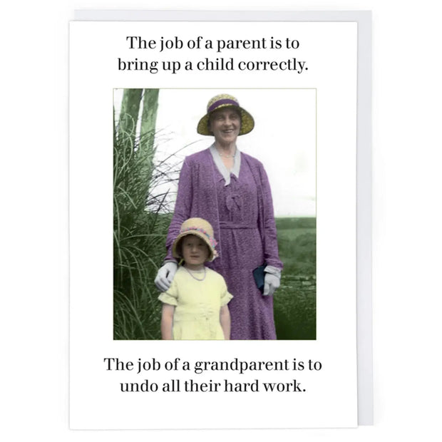 Cath Tate Grandparents Job Card