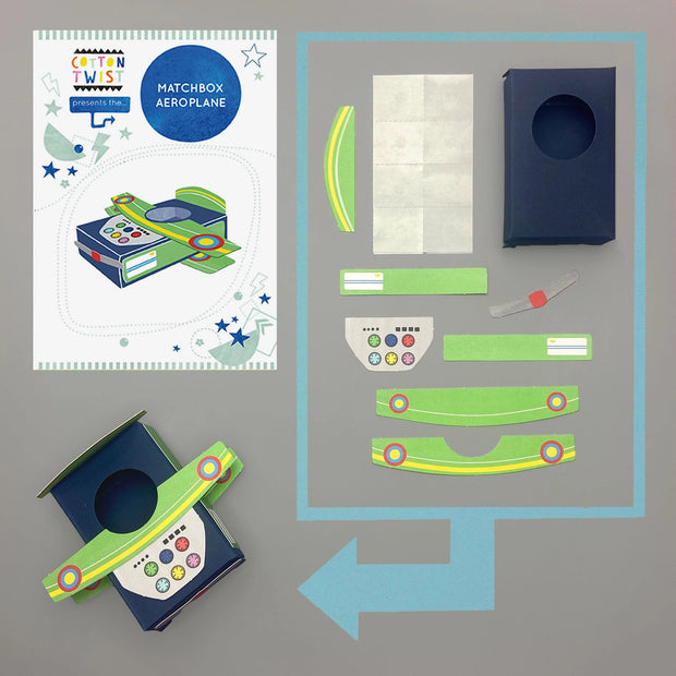 Cotton Twist Make Your Own - Matchbox Aeroplane