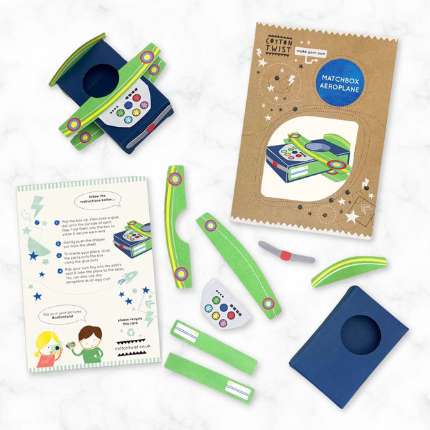 Cotton Twist Make Your Own - Matchbox Aeroplane