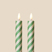 Tinkalink Fabric Wrapped LED Candles x 2 - Barley Twist