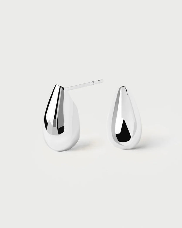 PDPaola Sugar Silver Earrings