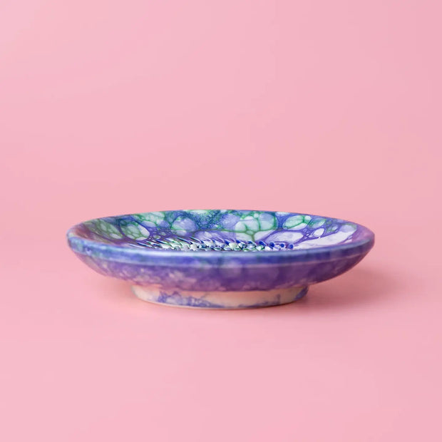 Tierra Cocida Garlic Grater Plate - Small