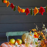 Autumn Hues Felt Garland
