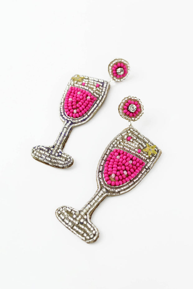 My Doris Pink Fizz Earrings