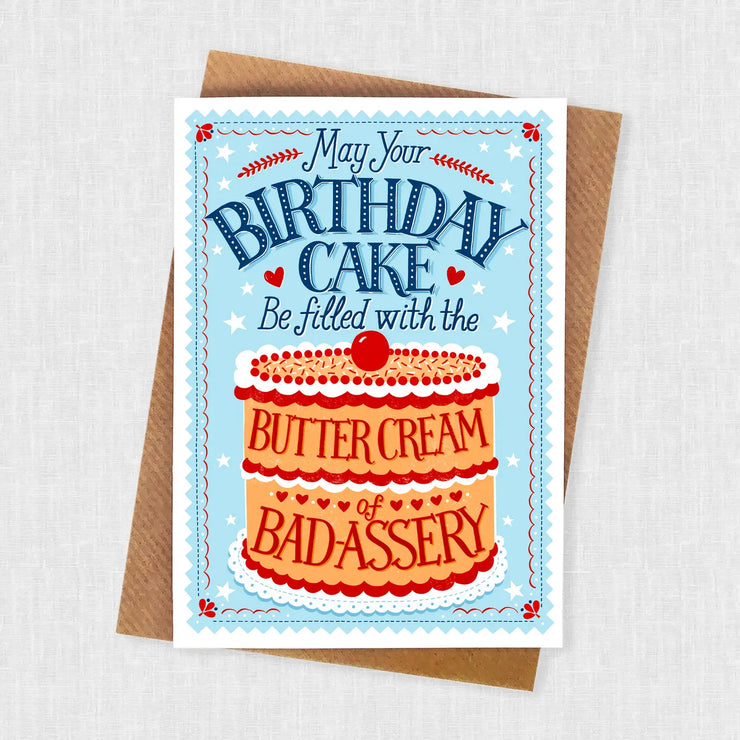Alexandra Snowdon Birthday Bad-Assery Card