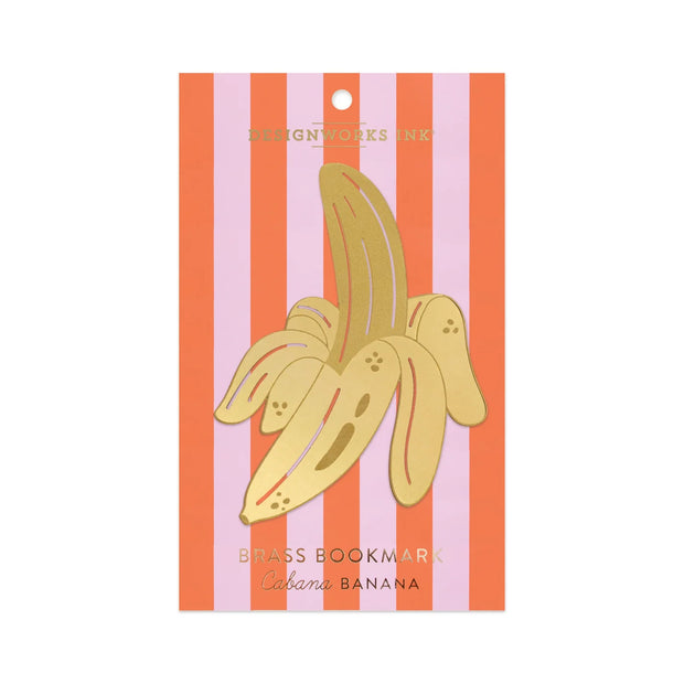 Banana Brass Bookmark