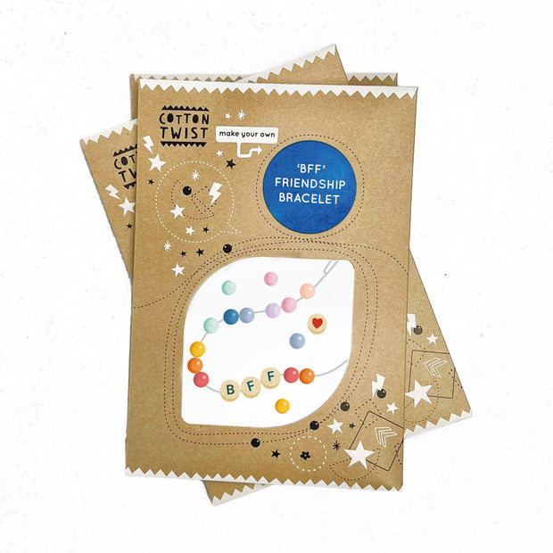 Cotton Twist Friendship Bracelet Kit - BFF