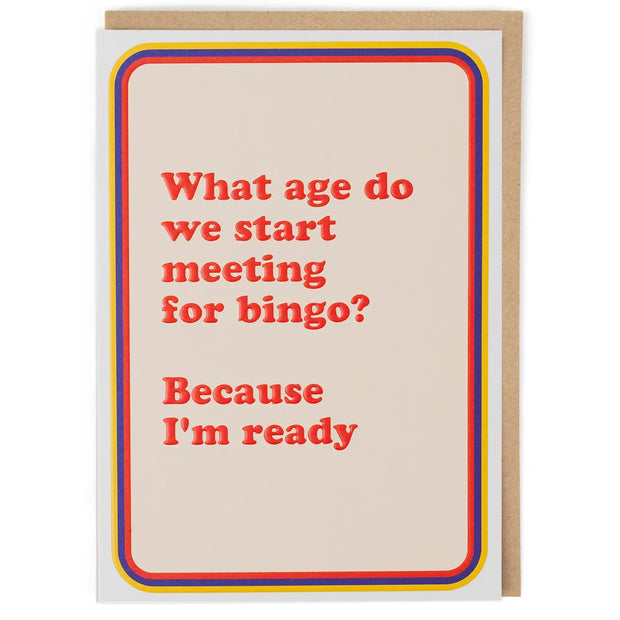 Cath Tate Meeting For Bingo Card