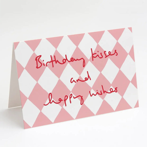 Heather Evelyn Card - Birthday Kisses