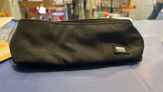 Roka Pimlico Recycled Pencil Case - All Black