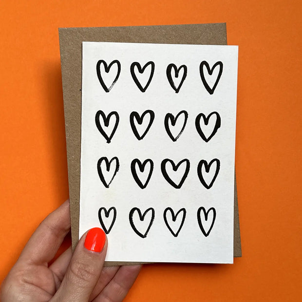 House of Payne - Black Hearts Card