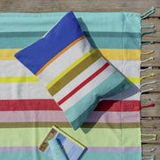 Remember Cotton Inflatable Beach Pillow - Tahiti
