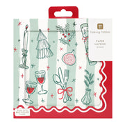 Christmas Paper Napkins 20 Pack - Bon Noel