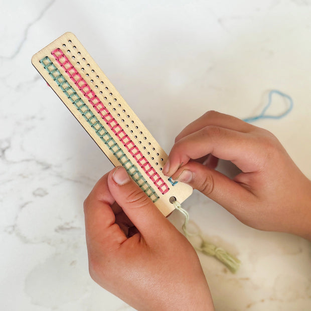 Cotton Twist Make Your Own Stitched Bookmark Kit