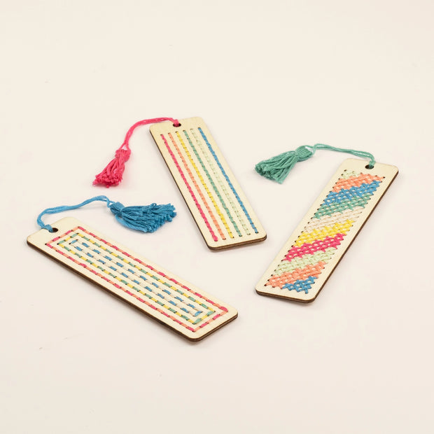 Cotton Twist Make Your Own Stitched Bookmark Kit