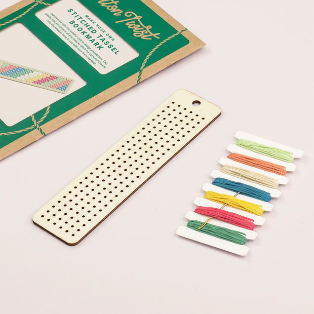 Cotton Twist Make Your Own Stitched Bookmark Kit