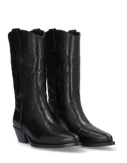 Alpe Black Western Cowboy Boots