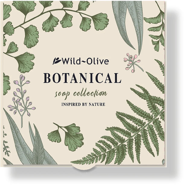 Wild Olive Botanical Soap Collection Set of 4
