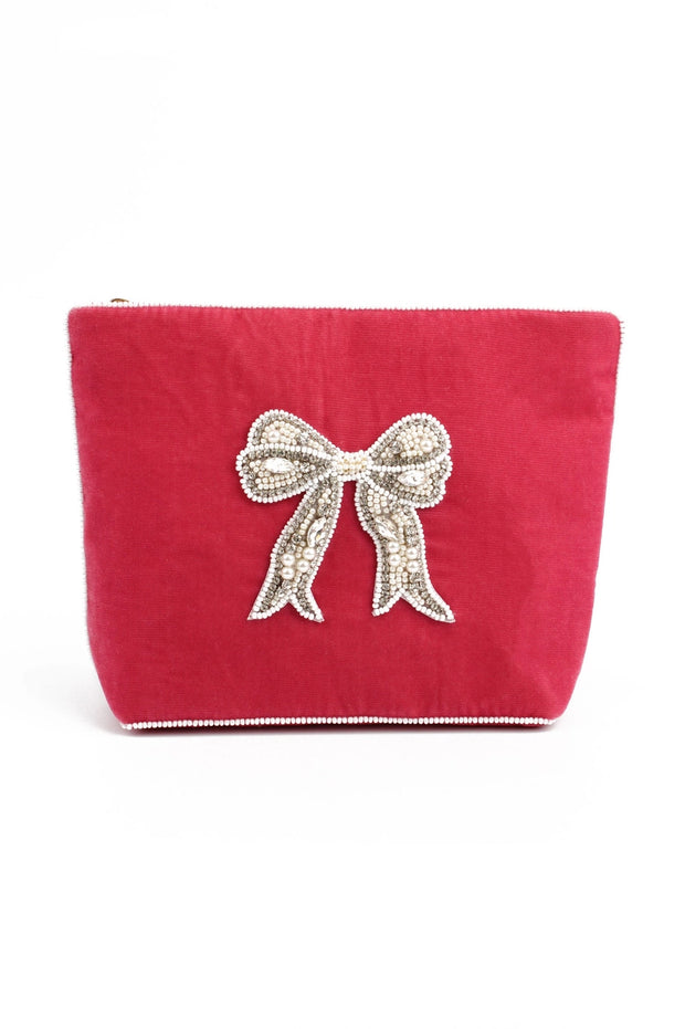 My Doris Medium Pouch - Pearl Bow