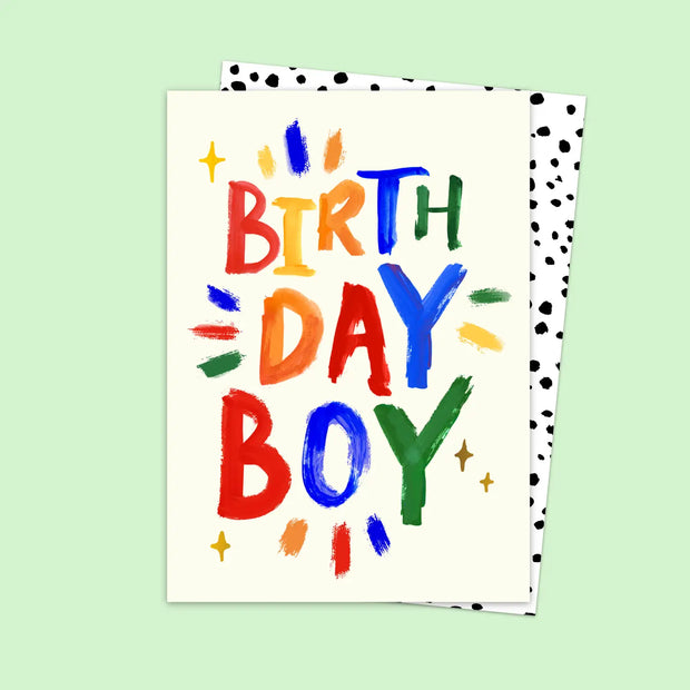 Eleanor Bowmer Card - Birthday Boy