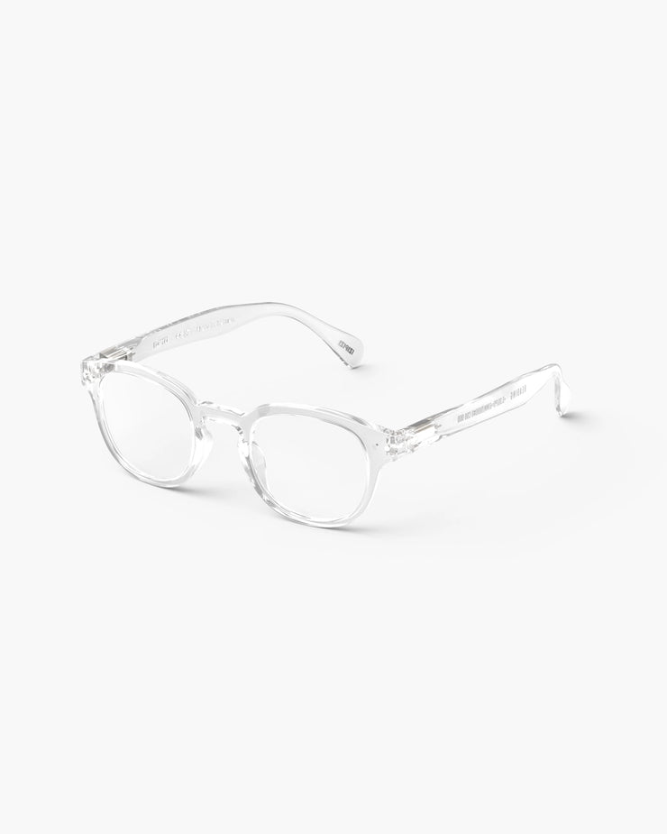 Izipizi Reading Glasses Shape C - Crystal