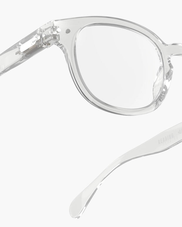 Izipizi Reading Glasses Shape C - Crystal