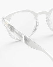 Izipizi Reading Glasses Shape C - Crystal