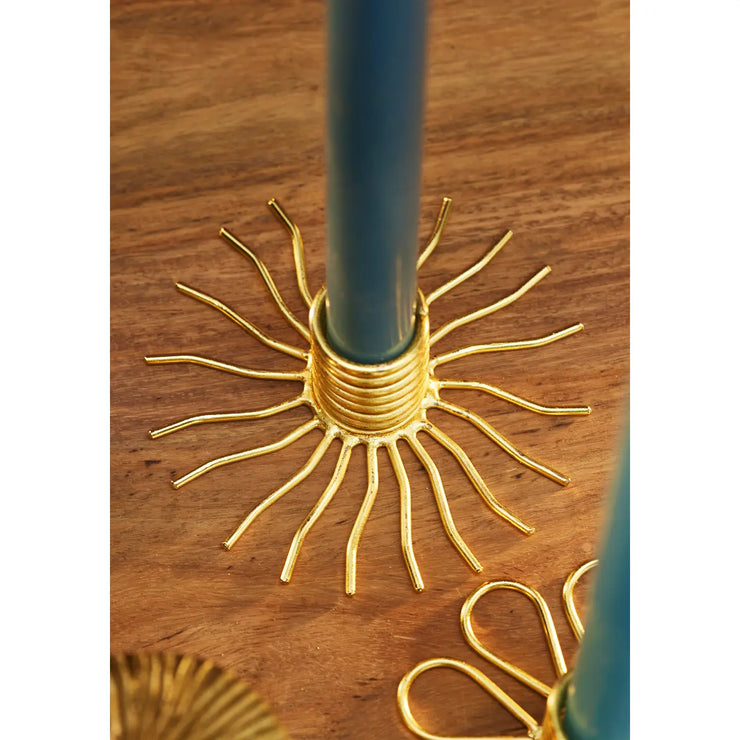 Namaste Candle Holders - Suns and Petals